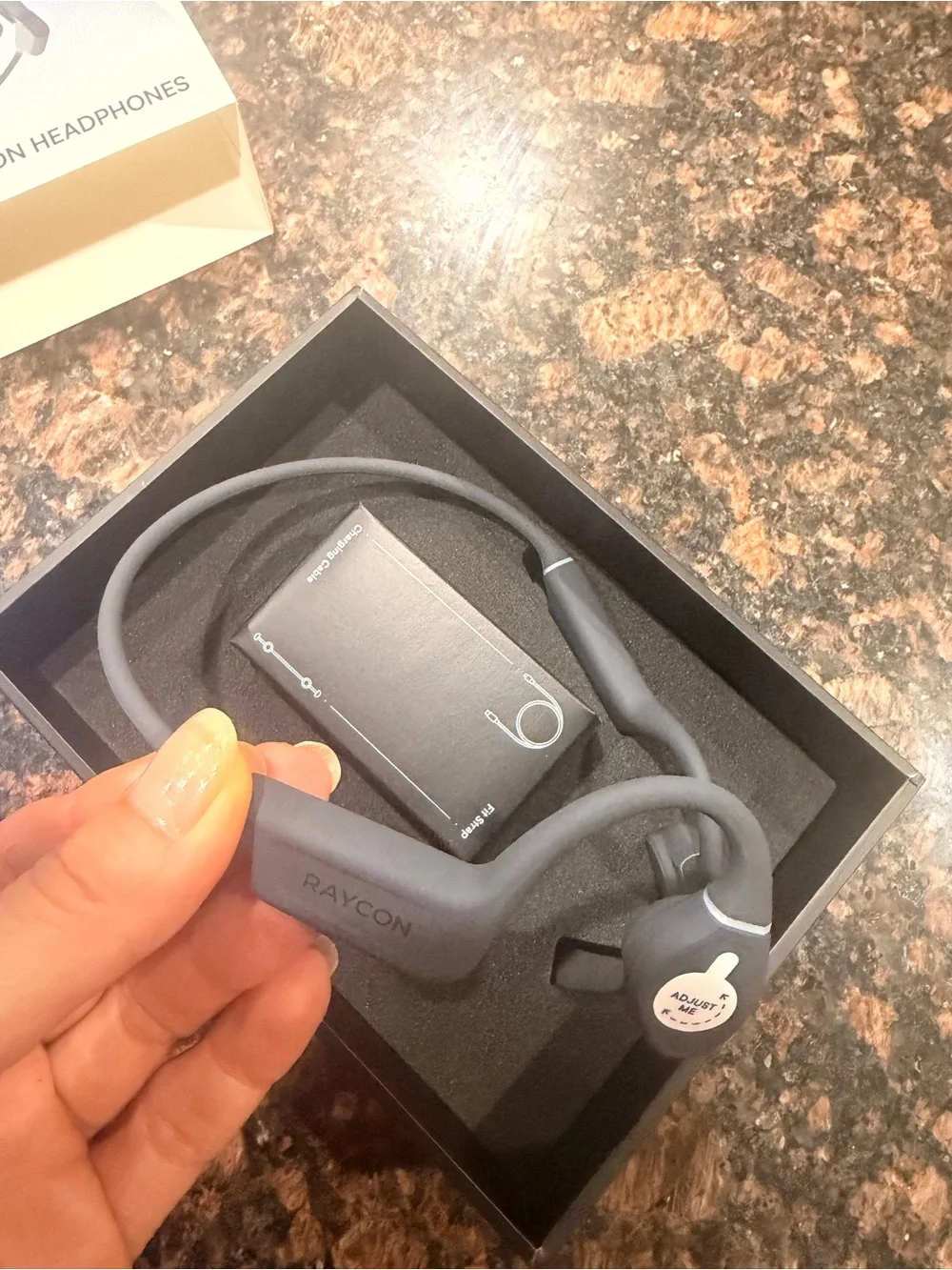 New Raycon Bone Conduction Headphones Bluetooth - Open Ear Running